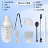 Set de fabricación de paletas de limón manual, máquina para hacer paletas con tapa a prueba de salpicaduras, herramientas para té de leche, set de botellas agitadoras, machacador de limón, fábrica de rodillos