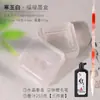 Tinta Piedra para Olla Caliente de Cristal con Tapa de Vidrio, Piedra de Tinta Humectante y Anti-Evaporación de Doble Anillo para Caligrafía, Depósito de Tinta Especial de Secado Lento con Alta Apariencia