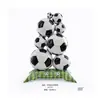 Novo balão de folha de alumínio em formato de troféu de futebol de pé com tema da Copa do Mundo, de tamanho grande e transfronteiriço, para decoração