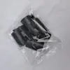 25 Columnas de Estante Grandes Cromadas, Clips de Plástico Metal para Malla de Alambre, Cadena Antiestática de Acero al Carbono, Pies de Ajuste de Piso