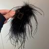 Bow Escape Princesa Grab Clipe Dupla Face Preto High Sense Hairpin Back Head Shark Clip Acessórios para Cabelo Headwear Atacado