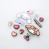 Nuevos Accesorios para Zapatos Croc Dibujos Animados Lindos Plástico DIY Decoraciones para Zapatos Hebillas de Zapato Desmontables Hebilla Flores para Zapatos
