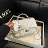 Bolso de Cadena Acolchado Estilo Coreano para Mujer 2025 Nueva Moda Bolso Cuadrado Pequeño de Alta Gama Nicho Versátil Estilo Occidental Bolso Bandolera