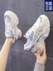 Tenis voluminosos para mujer ins modernos 2023 nuevos versátiles de malla transpirables casuales deportivos para correr para mujer tenis