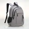Mochila de Comercio Exterior Transfronteriza para Hombre, Mochila de Gran Capacidad, Bolsa de Computadora de Negocios USB Recargable, Mochila Escolar para Estudiantes de Secundaria