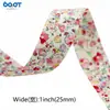 Tiras Pequeñas de Tela Floral Prensada, Cintas Tejidas, Cintas Compuestas para Lazos Hechos a Mano de Bricolaje, Accesorios para el Cabello y Decoraciones de Bricolaje