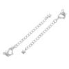 Cadena de extensión para collar y pulsera con cierre de hebilla de langosta de oro de 14/18 quilates que conserva el color, accesorios de joyería hechos a mano.