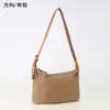 Nova Bolsa de Lona de Verão com Alça de Couro e Alça Transversal, Bolsa Transversal Versátil para o Dia a Dia e para o Trabalho no Estilo Floresta