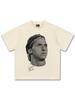 Transfronterizo Primavera y Verano 2025 Ibra Ibra Retro Americano Cuello Redondo Camiseta Pesada Transpirable Sensación Fresca Camiseta de Manga Corta Estampada para Hombre y Mujer