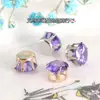 Cristal Redondo Zircônia Garra Diamante Pingente DIY Brincos Stud Joias Acessórios de Cabelo Acessórios de Coroa Roupas Joias de Diamante Costuradas à Mão
