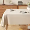 Fornecimento Transfronteiriço de Toalhas de Mesa Estilo Vintage Novas, Impermeáveis, à Prova de Óleo, Laváveis, Retrô, Luxo Leve, High-End, para Uso Doméstico, Dropshipping