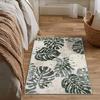 Imitación Cachemira Color Tortuga Alfombra Absorbente para Pies de Baño Hojas Tropicales Alfombra para Puerta de Lavandería Pasillo Mancha Venta al por Mayor