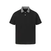 Camisa Polo Patchwork Xadrez Retro Americana Falsa de Duas Peças com Gola Manga Curta para Homens e Mulheres, Top Simples Solto de Verão