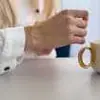 Pulseira Irregular Nova Transfronteiriça da Amazon, Fashion e Simples, Joia de Clipe de Papel para o Dia a Dia, Estilo Casal Presente de Aniversário