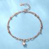 Pulsera Meteorito Nueva 2022 para mujer, plata esterlina, estilo coreano versátil, pulsera de doble capa, pulsera con diseño de estrella de moda
