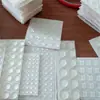 Pad Anti-Colisão Autoadesivo para Armário Partículas Silenciadoras Silicone Silencioso Móveis Adesivo Anti-Colisão Maçaneta Traseira da Porta Amortecedor Porta de Armário de Geladeira