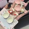 Bibimbap de Gato Dulce Estilo Ins Niña Pinza de Pato Linda Cuchara Artificial Pasador Divertido Estilo Caliente