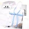 Corbata sin nudo de color puro para uniforme jk Corbata de uniforme de marinero versátil Accesorios lindos para chicas Cinta de color puro Xiaowu