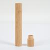 Tubo de bambú simple para cepillo de dientes del fabricante para adultos y niños, tubo para cepillo de dientes para viaje de negocios, almacenamiento portátil de bambú para cepillo de dientes