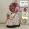 Arte Moderno Hogar Cálido Lámpara de Pat Ornaments Sala de Estar Dormitorio Escritorio Cielo Estrellado Luna Luz de Noche de Gama Alta Lámpara de Mesa