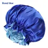 Gorro de Noche de Doble Capa con Borde para Orejas Más Vendido de Amazon, Elegante Gorro Elástico Rizado para el Cabello de Mujer, Gorro de Ducha para Salón de Belleza