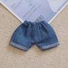 Pantalones para Muñeca de 20 cm Ropa de Muñeca de Algodón Adecuados para Perros Ropa para Muñecos Juguete Pantalones Vaqueros Pequeños Petos Petos Pantalones