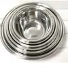 304 espesado espesado cocina multiusos redondo acero inoxidable tazón para verduras tazón para cocinar y tazón olla para condimentos tazón para sopa