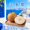 Entrega al por mayor de Pera Fengshui de Shandong 3/5/ 4.5 kg Redonda, de piel fina, jugosa, dulce y clara, fruta fresca directamente del huerto