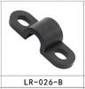 Espaçamento entre Furos 14-15mm Plástico Placa de Crimpage Curva Nylon Fivela de Crimpage de Uma Palavra Protege Plástico Linha de Fixação de Fio Cartão