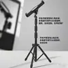 Soporte de Mesa para Tableta de Pie, Soporte para Micrófono de Karaoke y Transmisión en Vivo, Soporte Multifuncional para Fotografía con Luz de Relleno, Soporte Triangular para Teléfono Móvil
