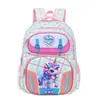 Mochila escolar transfronteiriça 2026 nova para aluno do ensino fundamental bolsa 3D de casca dura mochila de desenho animado com luzes atacado