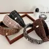 Diadema Ancha a Cuadros con Bloques de Color Estilo Chanel para Mujer, Pasador de Terciopelo Rojo, Diadema que Aumenta la Altura, Diadema Tejida de Otoño e Invierno