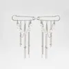 Ins Transfronterizo Europeo y Americano Cadena de Perlas Borla Pin Cadena para Pantalones Cadena de Perlas Creativa Accesorio para Acortar Pantalones