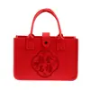 Bolsa de Fieltro para Ceremonia de Graduación, Banquete de Agradecimiento a Maestros y Regalo de Graduación. Un futuro brillante por delante. Banquete de Apertura Escolar