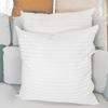 Al por mayor de fábrica almohada para sofá tela cepillada núcleo de almohada núcleo de tela de poliéster a rayas cojín lumbar almohada transpirable núcleo de almohada al por mayor
