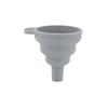 Embudo plegable de silicona de grado alimenticio pequeño mini portátil cocina aceite fuga juego de embudos de silicona fabricantes pueden establecer