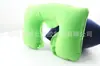 Fabricante Produce Almohada Inflable de PVC Flocado en Forma de U, Almohada Inflable para Avión, Almohada para el Cuello para la Hora del Almuerzo (Seguro de calidad)