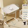 Mesa de centro estilo vintage para sala de estar, nuevo modelo 2026, mesa de té plegable para balcón, mesa sencilla para apartamentos de alquiler, espacios pequeños