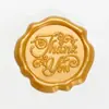 Stickers de Sello de Cera con Logo Personalizado para Sobres, Sellos de Cera, Invitaciones de Boda y Decoraciones de Vino