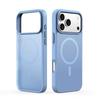 Adecuado para Funda de Teléfono Magnética con Sensación de Piel para iPhone 18 Pro, Funda Trasera Transparente Mate Simple para Apple 17 Venta al por Mayor Transfronteriza