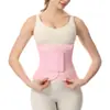 Cinturón de ejercicio para entrenamiento de cintura transfronterizo, faja elástica ajustable para la cintura, banda de cintura para fitness