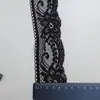 Borda de Renda Jacquard de Peônia, Borda de Renda Decorativa para Lingerie e Bainhas de Vestido