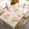 Mantel individual para mesa de comedor de PVC, modelo nuevo 2025, sensación de lujo ligero y alta gama, lavable, a prueba de aceite, impermeable, resistente al calor y a altas temperaturas