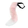 Cosplay Orejas de Gato Aro para el Cabello Accesorios de Cola de Gato Hechos a Mano Lindo Gato Madre Animal Oreja Accesorios para el Cabello Accesorios de Cola de Animal Traje
