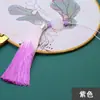 Tassel Degradê Estilo Antigo Acessórios Hanfu Caixa de Presente Bolsa Pingente DIY Artesanal Acessórios Decorativos Pingente de Carro Têxteis para Casa
