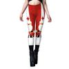 Roupas de Natal da Amazon 2024 Leggings com Estampa Digital de Floco de Neve para Mulheres Pés Pequenos Calças de Yoga Apertadas para Mulheres