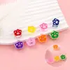 Cuentas Acrílicas con Diseño de Huella de Garra con Goteo de Aceite, Pulsera DIY, Ligas para el Cabello de Niños, Cadenas para Teléfono, Materiales de Cuentas Sueltas para Collares