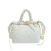 Bolsa de Ombro Grande Capacidade Moderna e Estilosa 2025 Novo Modelo Bolsa de Algodão Nuvem de Mão Mochila Estilosa Bolsa Cruzada Bolinho