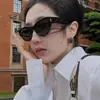 Gafas de Sol Negras Estilo Ojo de Gato Tendencia Xiaohongshu para Mujer, Elegantes para Fotografía Callejera, Gafas de Sol Coreanas de Lujo Ligero con Textura