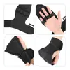 Guantes Fijos de Entrenamiento Auxiliar para la Fuerza de Agarre de Dedos, Ejercicios de Fitness, Guantes Separados por Dedos para Barra Ajustables